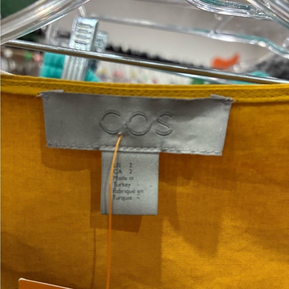 COS Yellow Long Sleeve Dress - Picture 5 of 5